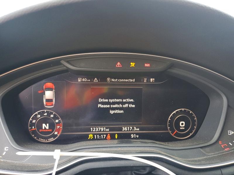 2019 Audi S5 VIN WAUB4CF58KA093832 COPART salvage auction — FRONT END, Oh - Cert Of Title-Repossession (P), sold $10,500 on 2026-08-12 (photo 9)