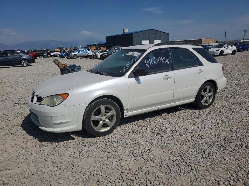 2007 Subaru Impreza VIN JF1GG61687H801566 COPART salvage auction — MINOR DENT/SCRATCHES, Ut - Certificate Of Title, sold $350 on 2026-07-31 (photo 1)