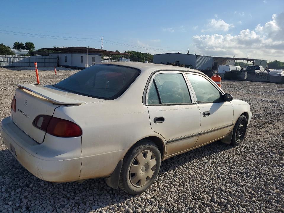 1999 Toyota Corolla VIN 1NXBR12EXXZ288797 COPART salvage auction — MINOR DENT/SCRATCHES, Tx - Certificate Of Title, sold $250 on 2026-07-09 (photo 3)