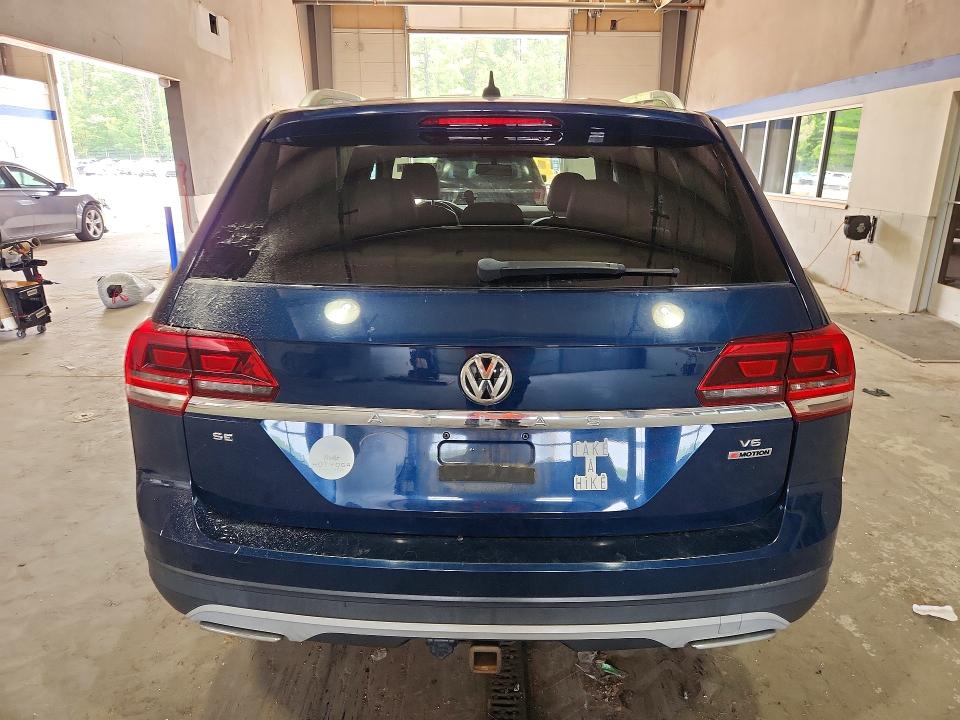 2018 Volkswagen Atlas VIN 1V2KR2CA1JC581215 COPART salvage auction — MINOR DENT/SCRATCHES, Va - Certificate Of Title, sold $2,450 on 2026-07-31 (photo 6)