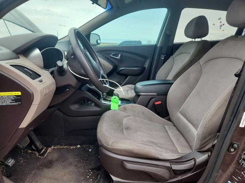 2015 Hyundai Tucson VIN KM8JT3AF2FU005553 COPART salvage auction — FRONT END, Tx - Certificate Of Title (P), sold $1,200 on 2026-07-29 (photo 7)