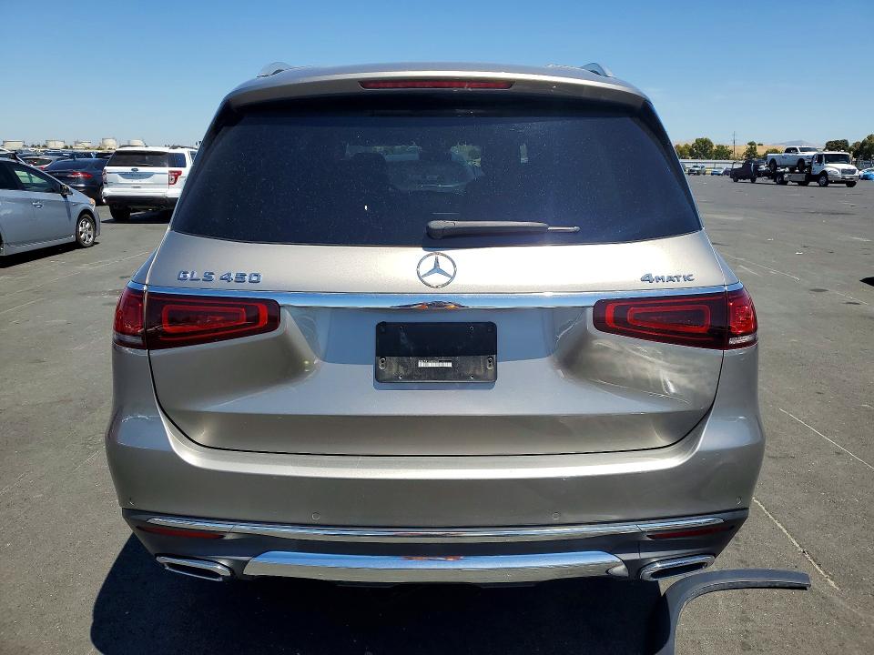 2020 Mercedes-benz Gls-klasse VIN 4JGFF5KE1LA092485 COPART salvage auction — FRONT END, CA - SALVAGE CERTIFICATE, sold $15,700 on 2026-07-27 (photo 6)