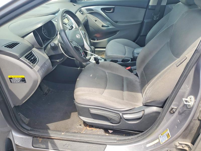 2011 Hyundai Elantra VIN KMHDH4AEXBU080426 COPART salvage auction — REAR END, PA - CERT OF SALV-R=RECONSTRUCTED, sold $250 on 2026-07-21 (photo 7)