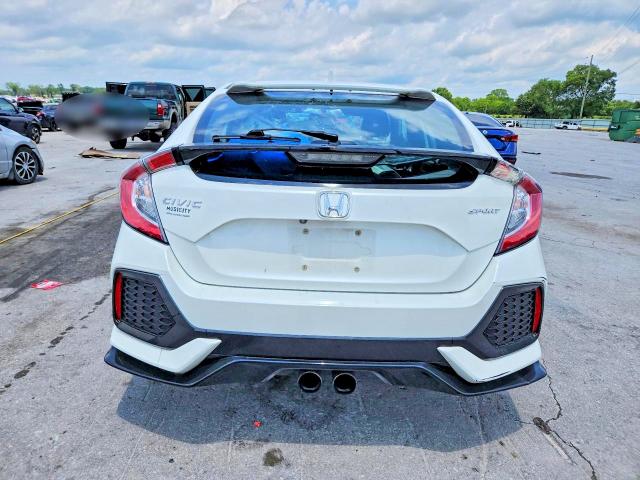 2018 Honda Civic VIN SHHFK7H41JU212296 COPART salvage auction — FRONT END, Tn - Salvage Certificate, sold $5,200 on 2026-07-27 (photo 6)