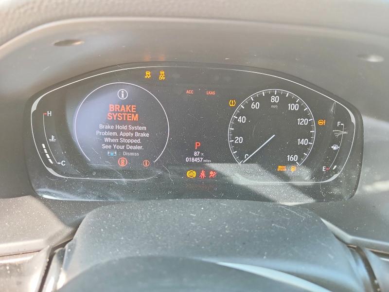 2020 Honda Accord VIN 1HGCV1F16LA005773 COPART salvage auction — FRONT END, Tx - Certificate Of Title (P), sold $8,300 on 2026-07-30 (photo 9)