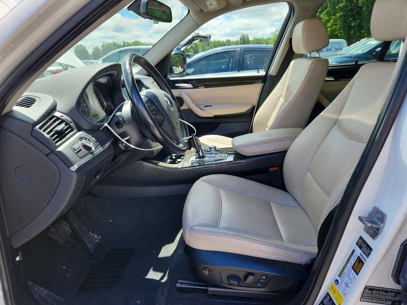 2013 BMW X3 VIN 5UXWX9C50D0A27109 COPART salvage auction — WATER/FLOOD, NJ - CERT OF TITLE-SALVAGE FLOOD, sold $550 on 2026-07-28 (photo 7)