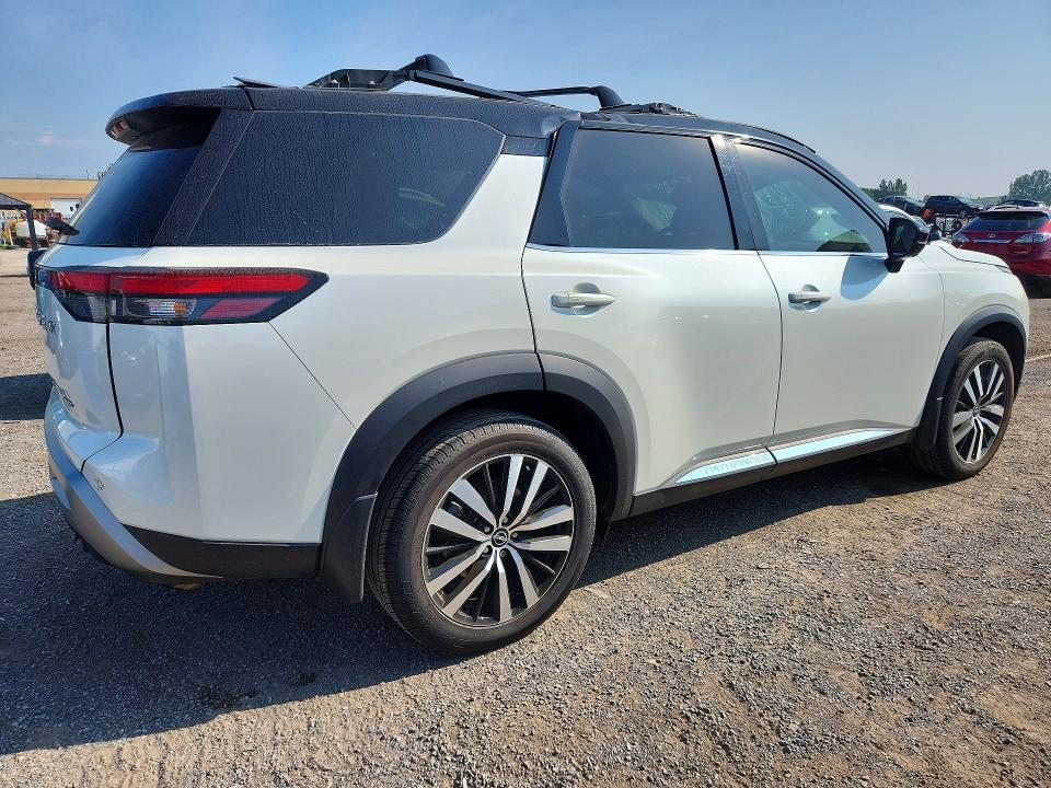 2023 Nissan Pathfinder VIN 5N1DR3DFXPC210102 COPART salvage auction — ROOF, On - Permit No Brand - Unfit, sold $10,100 on 2026-07-28 (photo 3)