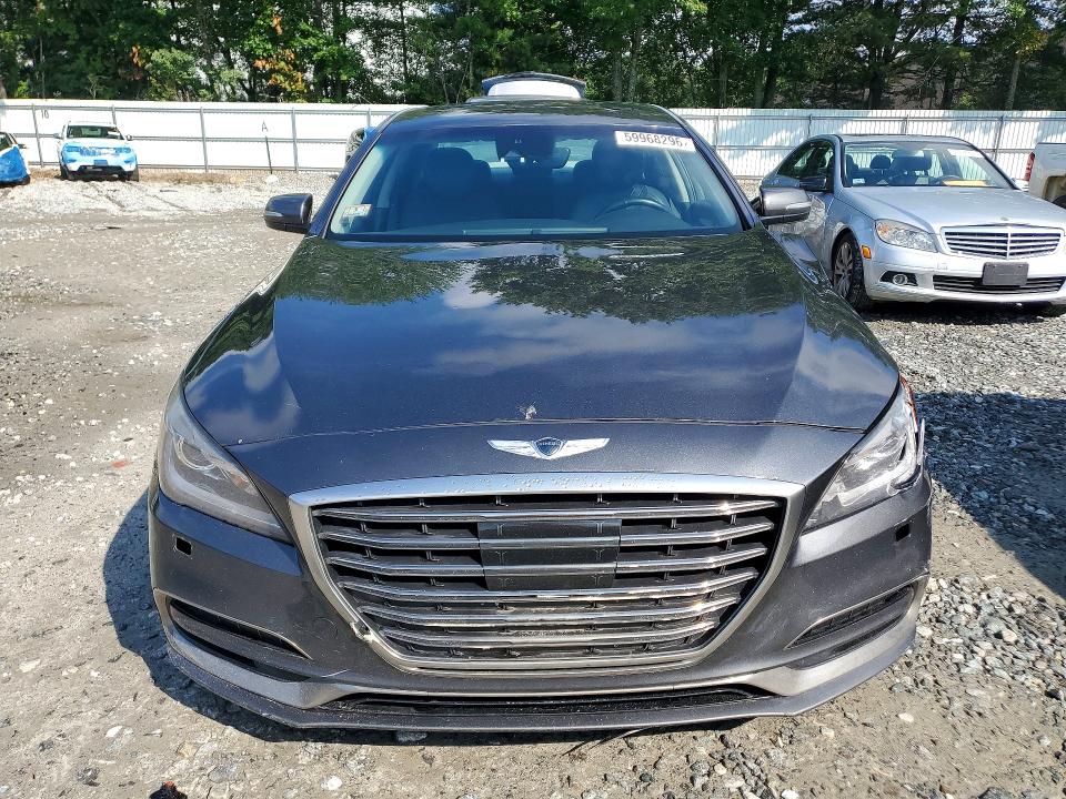 2019 Genesis G80 VIN KMHGN4JE7KU289449 COPART salvage auction — FRONT END, Ma - Cert Of Title-Salvage, sold $925 on 2026-07-29 (photo 5)