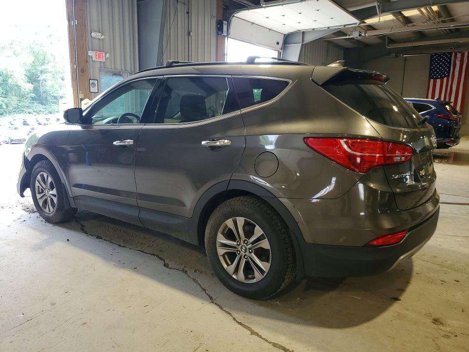 2014 Hyundai Santa fe VIN 5XYZUDLB4EG165843 COPART salvage auction — FRONT END, Salvage Title, sold $1,600 on 2026-07-15 (photo 2)