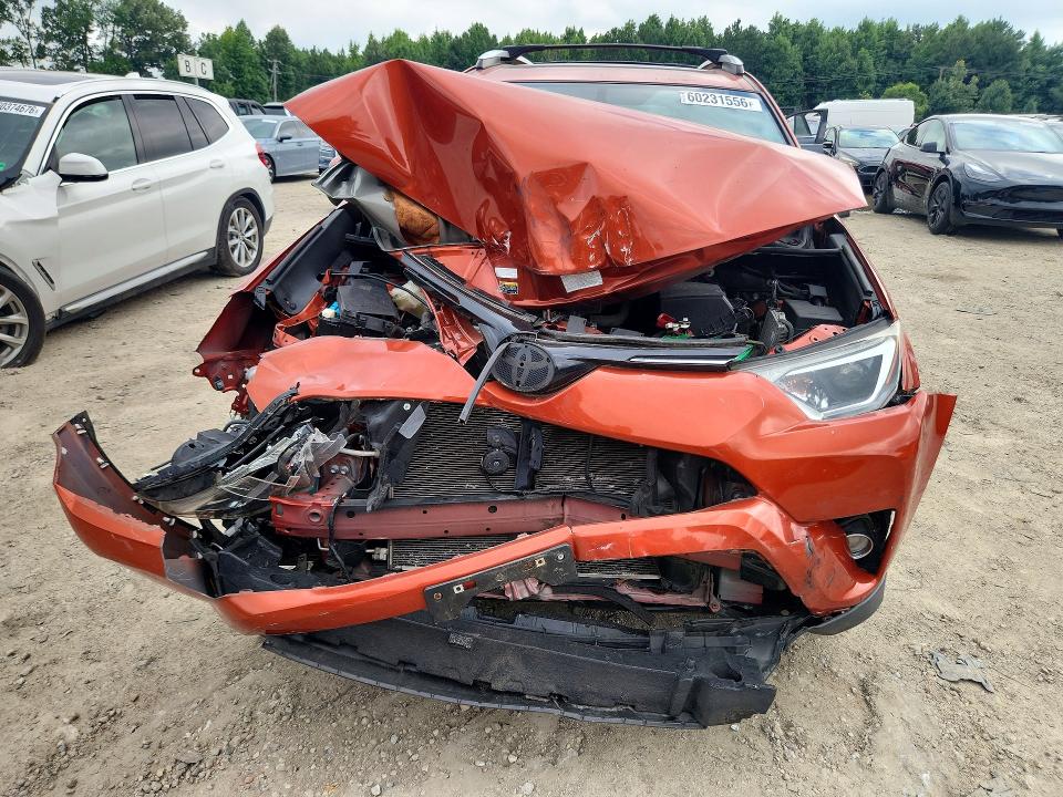 2016 Toyota Rav 4 VIN JTMRFREV0GJ066518 COPART salvage auction — FRONT END, Va - Cert Of Title - Salvage, sold $2,100 on 2026-07-28 (photo 5)