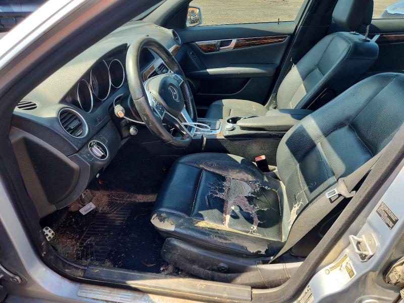 2013 Mercedes-benz C class VIN WDDGF8ABXDR275605 COPART salvage auction — FRONT END, CT - CERTIFICATE OF TITLE, sold $525 on 2026-07-23 (photo 7)