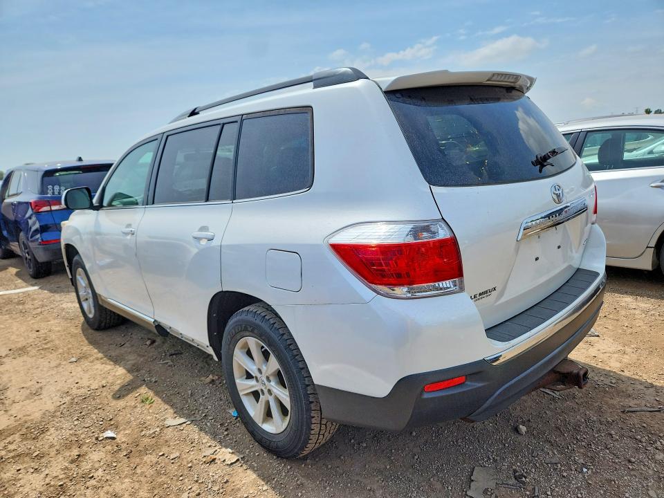2012 Toyota Highlander VIN 5TDZA3EH3CS019230 COPART salvage auction — SIDE, Il - Certificate Of Title (P), sold $6,200 on 2026-07-28 (photo 2)