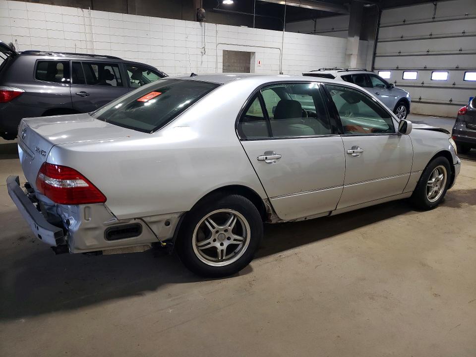 2004 Lexus Ls 430 VIN JTHBN36F840141099 COPART salvage auction — FRONT END, MN - CERTIFICATE OF TITLE, sold $200 on 2026-07-28 (photo 3)