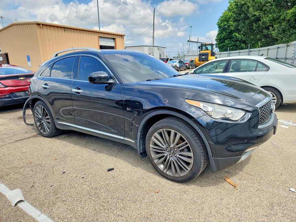 2017 Infiniti VIN JN8CS1MW8HM412042 COPART salvage auction — REAR END, Oh - Cert Of Title-Salvage, sold $2,050 on 2026-07-29 (photo 4)