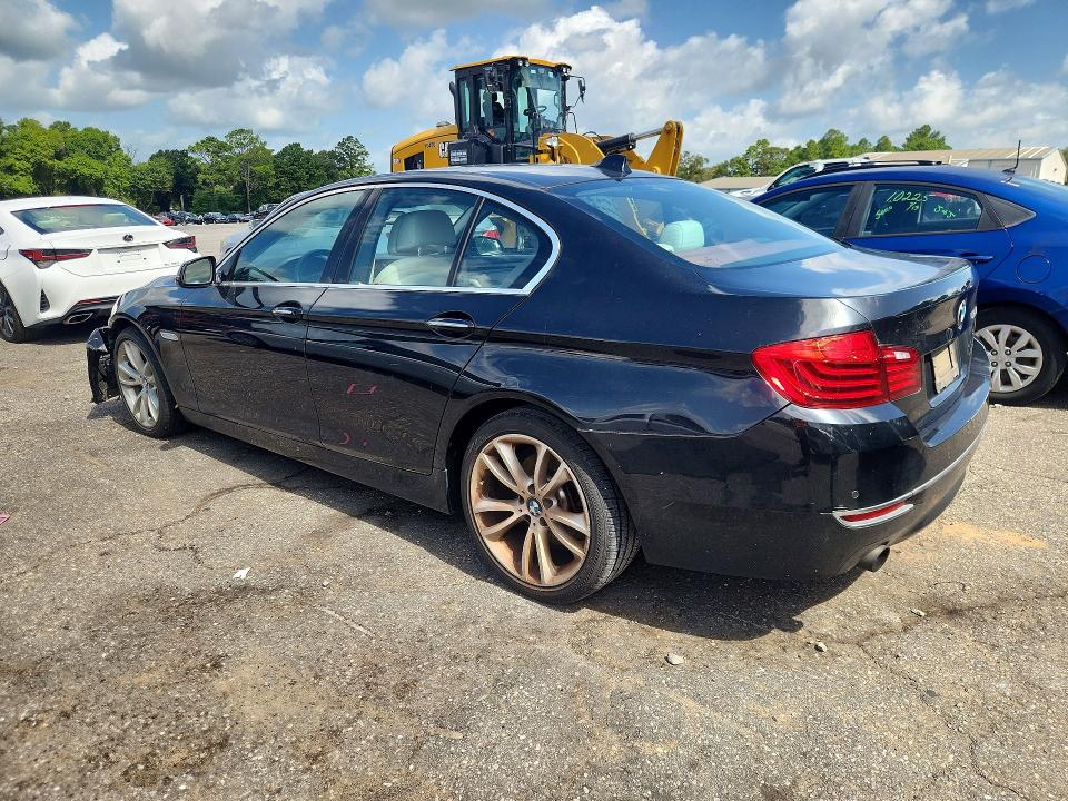 2015 BMW 5er VIN WBA5B1C50FG126496 COPART salvage auction — WATER/FLOOD, AL - CERT OF TITLE-FLOOD SALVAGE, sold $950 on 2026-08-17 (photo 2)