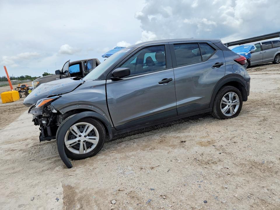 2025 Nissan Kicks VIN 3N1CP5BV0SL482959 COPART salvage auction — FRONT END, Fl - Cert Of Title Slvg Rebuildable, sold $4,900 on 2026-07-30 (photo 1)