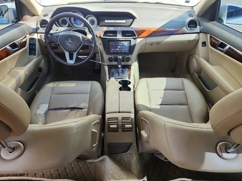 2014 Mercedes-benz C-klasse VIN WDDGF4HB2EG192522 COPART salvage auction — MINOR DENT/SCRATCHES, Ms - Certificate Of Title, sold $800 on 2026-07-31 (photo 8)