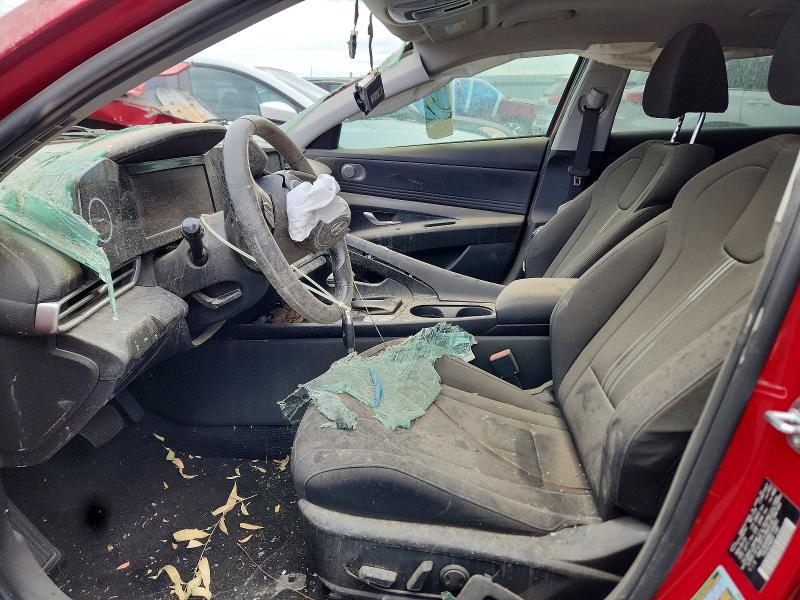 2021 Hyundai Elantra VIN KMHLN4AG8MU109883 COPART salvage auction — FRONT END, Ca - Dis/Dlr/Exp Only Lien Papers, sold $750 on 2026-07-30 (photo 7)