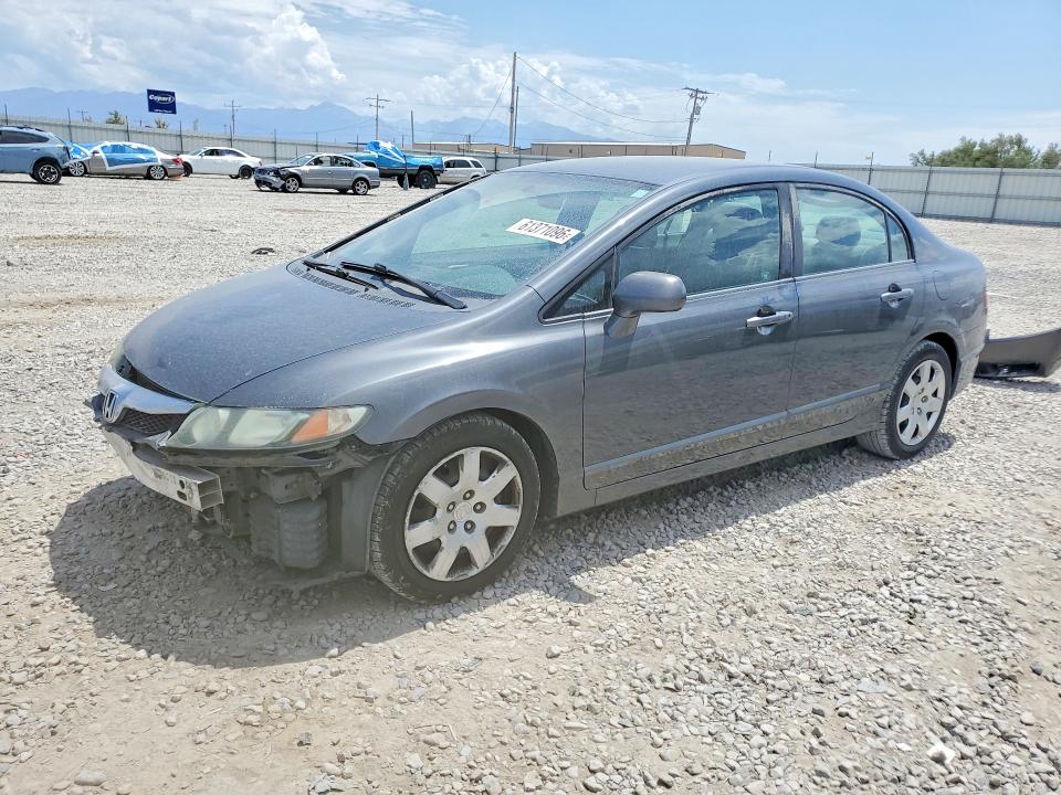 2010 Honda Civic VIN 2HGFA1F57AH540430 COPART salvage auction — FRONT END, UT - SALVAGE CERTIFICATE, sold $900 on 2026-08-21 (photo 1)