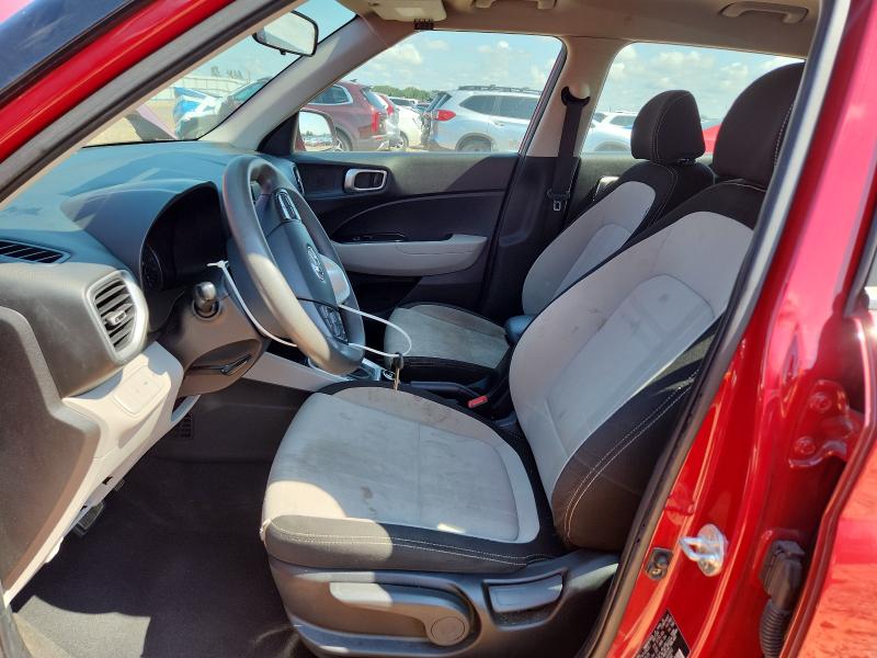 2020 Hyundai Venue VIN KMHRC8A34LU024932 COPART salvage auction — FRONT END, Wv - Dealer Only Clean Title (P), sold $2,850 on 2026-07-29 (photo 7)