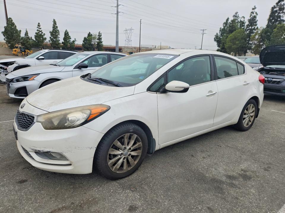 2014 Kia VIN KNAFX4A80E5202765 COPART salvage auction — NORMAL WEAR, Ca - Dis/Dlr/Exp Only Clean Title, sold $925 on 2026-07-09 (photo 1)