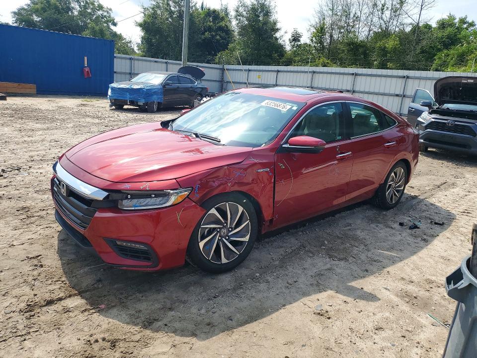 2021 Honda Insight VIN 19XZE4F99ME006155 COPART salvage auction — FRONT END, Fl - Cert Of Title Slvg Rebuildable, sold $8,500 on 2026-08-21 (photo 1)