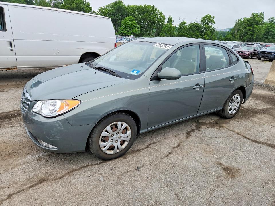 2010 Hyundai Elantra VIN KMHDU4AD9AU859155 COPART salvage auction — REAR END, Ny - Mv-907A Salvage Certificate, sold $900 on 2026-07-09 (photo 1)