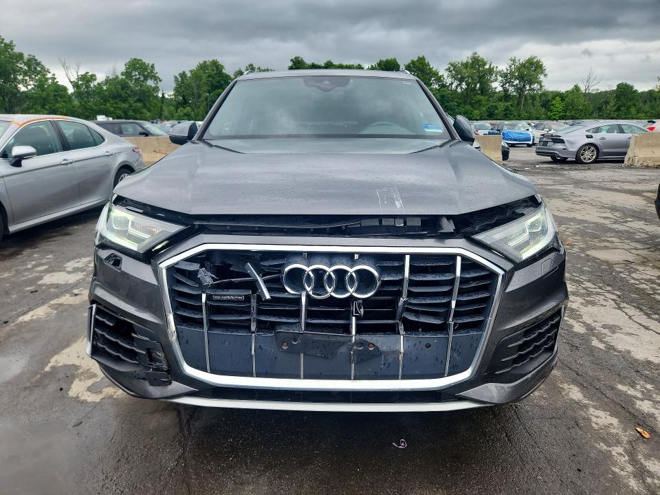 2020 Audi Q7 VIN WA1AJAF70LD007372 COPART salvage auction — FRONT END, Ny - Mv-907A Salvage Certificate, sold $6,800 on 2026-07-28 (photo 5)