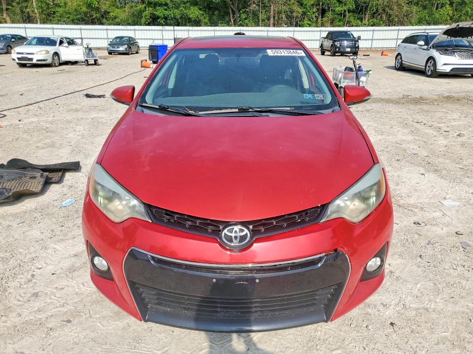 2015 Toyota Corolla VIN 5YFBURHE7FP263439 COPART salvage auction — SIDE, Pa - Certificate Of Salvage, sold $5,200 on 2026-07-31 (photo 5)