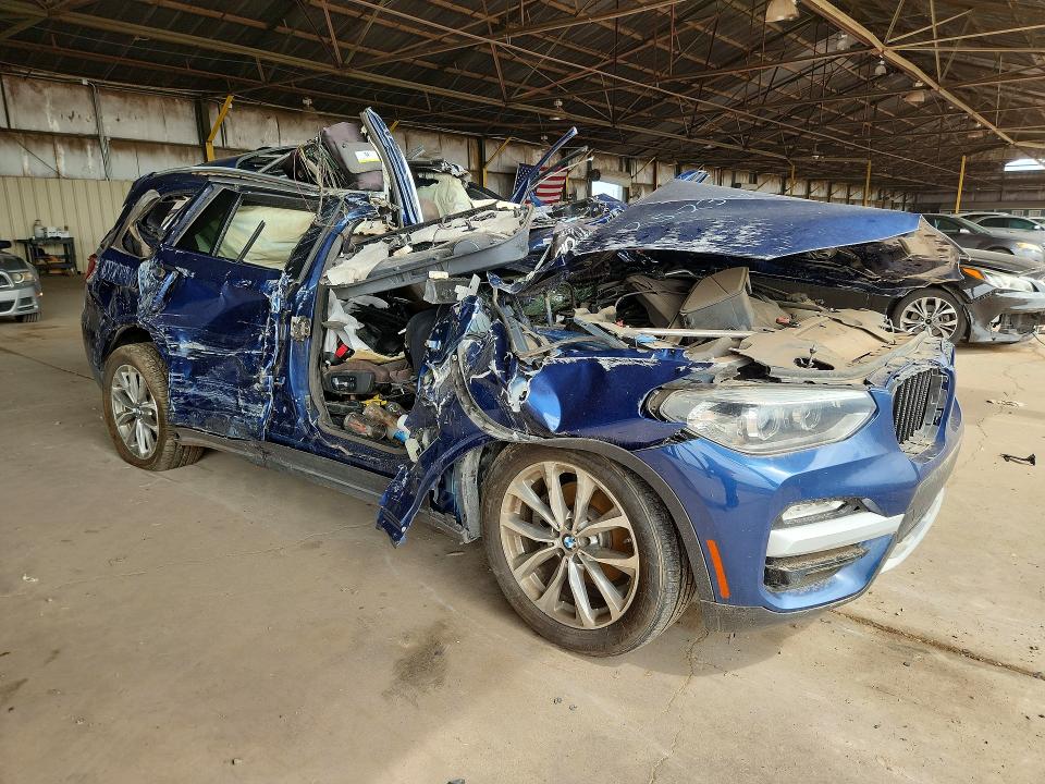 2019 BMW X3 VIN 5UXTR7C53KLE94408 COPART salvage auction — FRONT END, Az - Certificate Of Title (P), sold $875 on 2026-07-20 (photo 4)