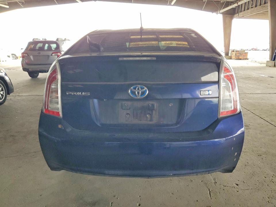2015 Toyota Prius VIN JTDKN3DU2F0475991 COPART salvage auction — FRONT END, Ca - Salvage Certificate, sold $2,200 on 2026-07-16 (photo 6)