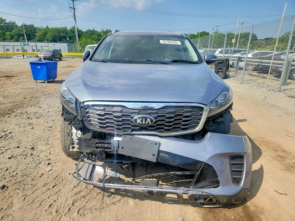 2020 Kia Sorento VIN 5XYPGDA36LG641467 COPART salvage auction — FRONT END, Wv - Certificate Of Title, sold $4,500 on 2026-07-30 (photo 5)