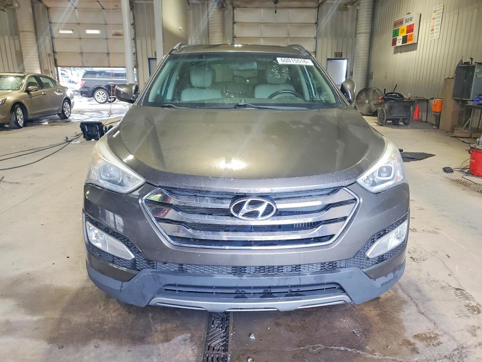 2014 Hyundai Santa fe VIN 5XYZU3LA3EG185650 COPART salvage auction — REAR END, Pa - Certificate Of Salvage, sold $2,200 on 2026-07-16 (photo 5)
