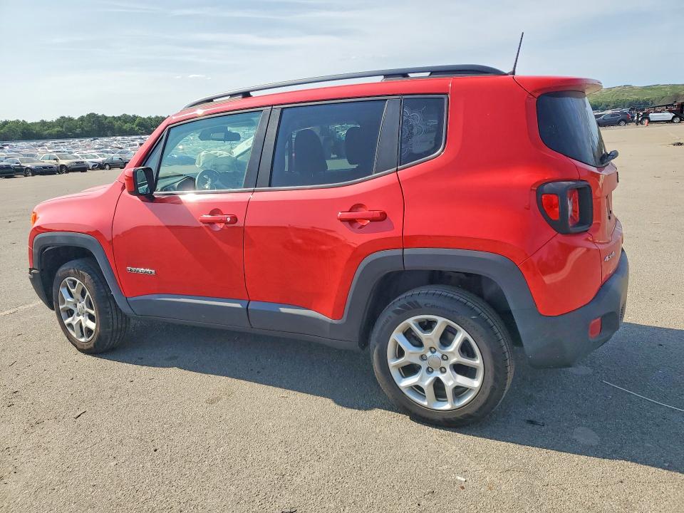 2018 Jeep Renegade VIN ZACCJBBB0JPG84094 COPART salvage auction — FRONT END, Ny - Mv-907A Salvage Certificate, sold $1,600 on 2026-08-10 (photo 2)