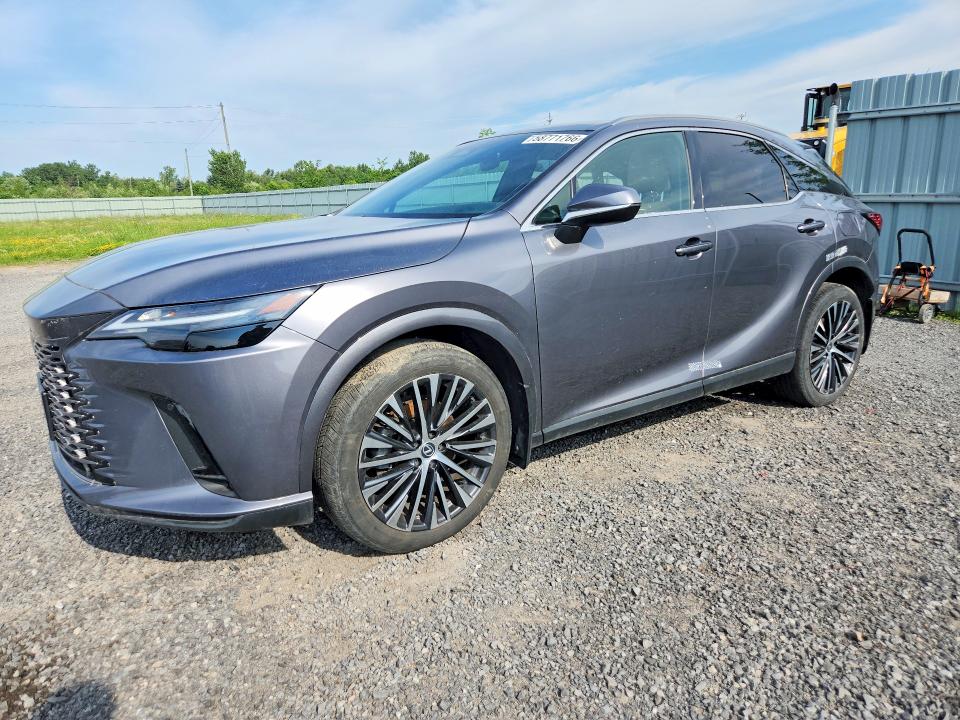 2023 Lexus Rx 350h VIN 2T2BBMCA3PC010080 COPART salvage auction — VANDALISM, On - Permit No Brand - Unfit, sold $20,400 on 2026-07-21 (photo 1)