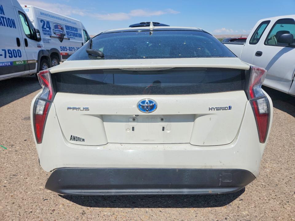 2016 Toyota Prius VIN JTDKARFU0G3004160 COPART salvage auction — SIDE, Nm - Cert Of Title-Salvage, sold $2,250 on 2026-07-23 (photo 6)