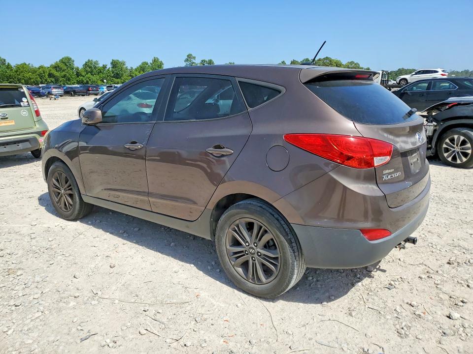 2014 Hyundai Tucson VIN KM8JT3AF8EU851037 COPART salvage auction — MECHANICAL, TX - CERTIFICATE OF TITLE, sold $550 on 2026-07-24 (photo 2)