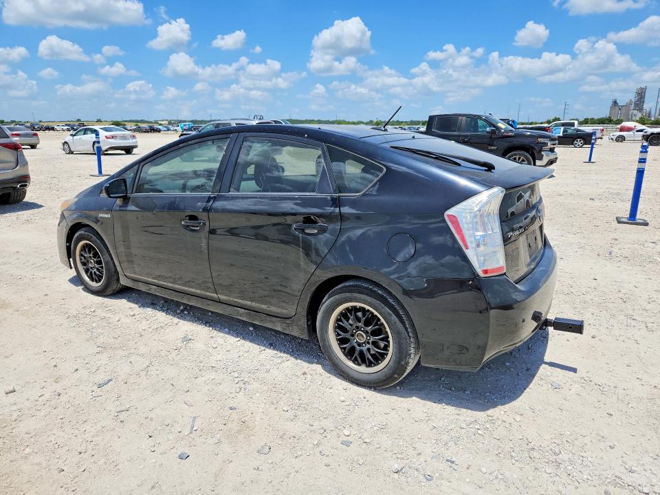 2011 Toyota Prius VIN JTDKN3DU2B1477728 COPART salvage auction — VANDALISM, TX - SALVAGE VEHICLE TITLE, sold $1,150 on 2026-07-23 (photo 2)