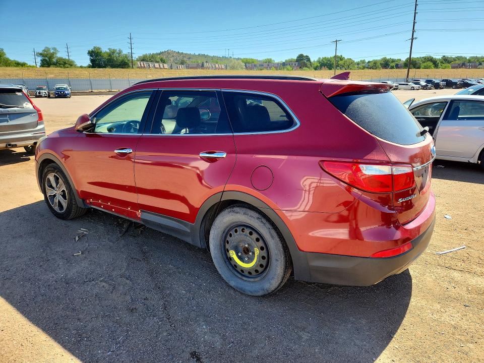 2013 Hyundai Santa fe VIN KM8SN4HF6DU002212 COPART salvage auction — MECHANICAL, Co - Dis/Dlr/Exp Only Clean Title, sold $1,450 on 2026-07-15 (photo 2)