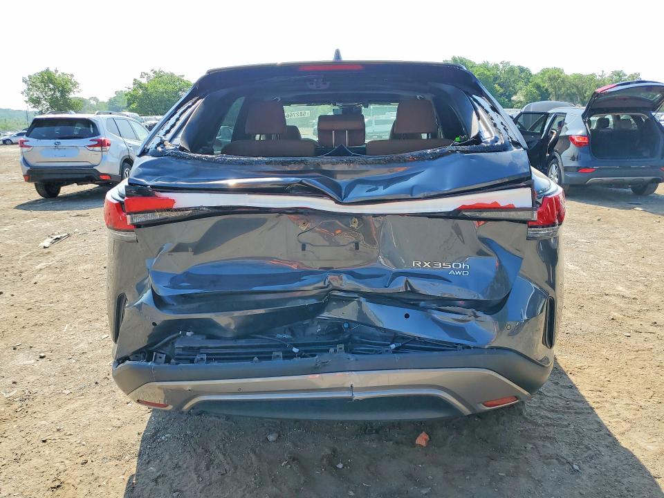 2024 Lexus Rx VIN 2T2BBMCA0RC030838 COPART salvage auction — REAR END, Md - Cert Of Salvage > 75% Damage, sold $27,750 on 2026-07-28 (photo 6)