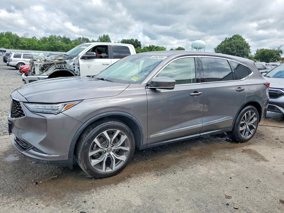 2022 Acura Mdx VIN 5J8YE1H48NL006976 — COPART salvage auction photo