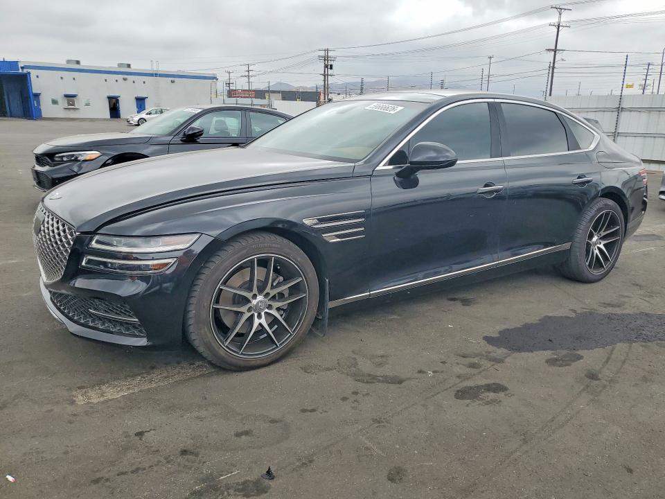 2022 Genesis G80 VIN KMTGB4SC8NU112618 — COPART salvage auction photo