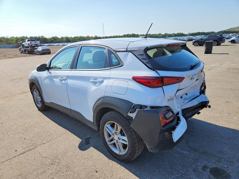2020 Hyundai Kona VIN KM8K1CAA8LU510524 COPART salvage auction — REAR END, Ny - Mv-907A Salvage Certificate, sold $3,800 on 2026-07-22 (photo 2)