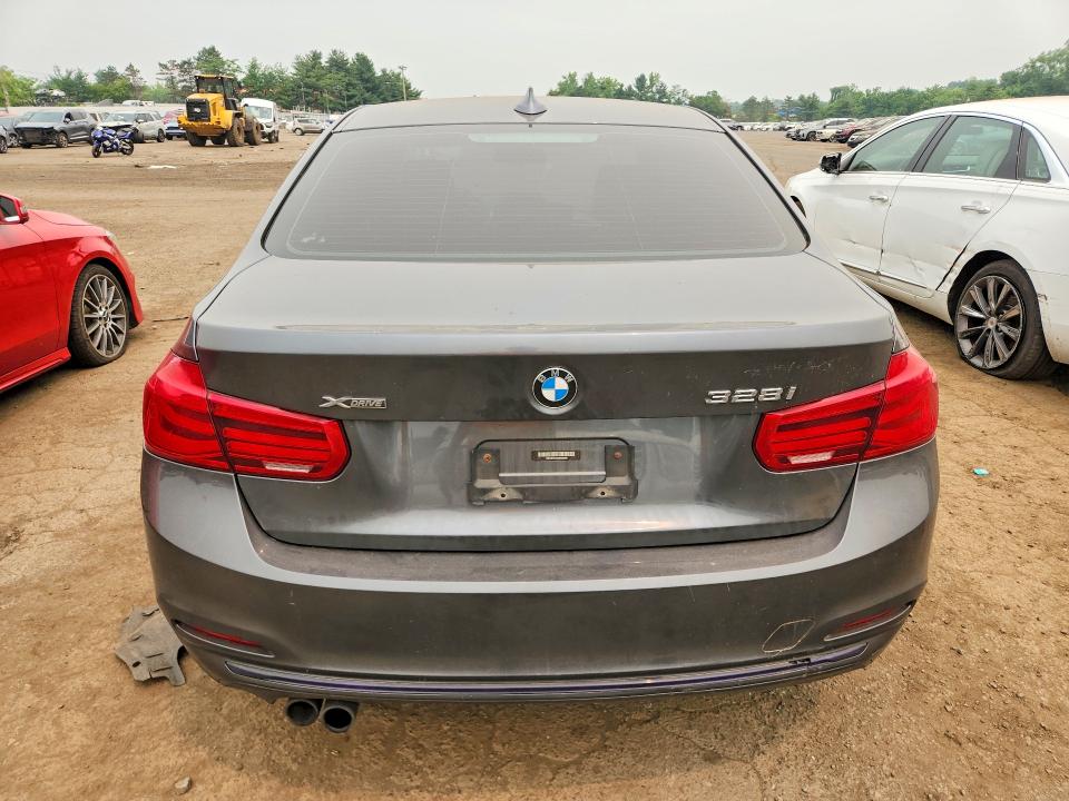 2016 BMW 3er VIN WBA8E3C54GK503085 COPART salvage auction — REAR END, Ct - Certificate Of Title, sold $650 on 2026-07-28 (photo 6)