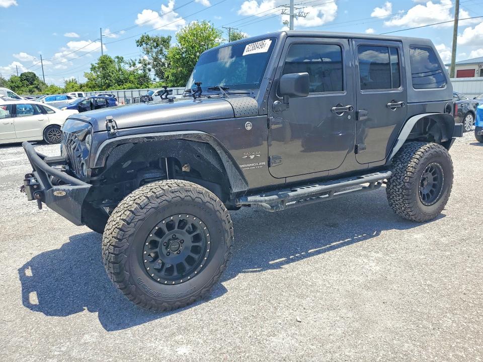 2017 Jeep Wrangler / VIN 1C4BJWEGXHL685908 — COPART salvage auction photo
