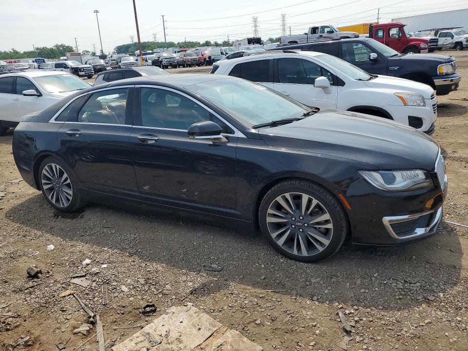 2019 Lincoln Mkz VIN 3LN6L5FC1KR633931 COPART salvage auction — HAIL, Mi - Cert Of Title-Rebuilt Salvage, sold $8,100 on 2026-07-17 (photo 4)