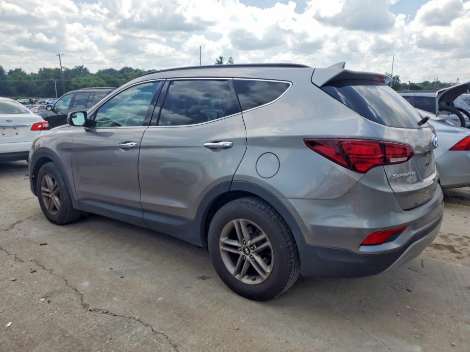 2017 Hyundai Santa fe VIN 5XYZU3LB3HG416866 COPART salvage auction — MECHANICAL, Tn - Certificate Of Title, sold $3,550 on 2026-07-08 (photo 2)