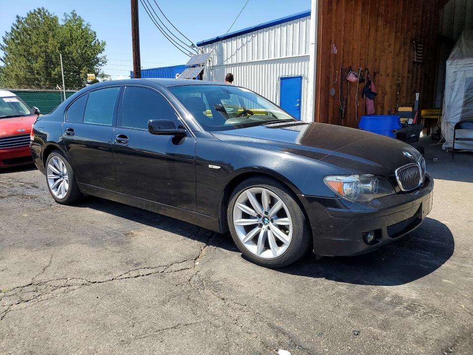 2007 BMW 7er VIN WBAHL83517DT10254 COPART salvage auction — NORMAL WEAR, Co - Dis/Dlr/Exp Only Clean Title, sold $375 on 2026-07-28 (photo 4)