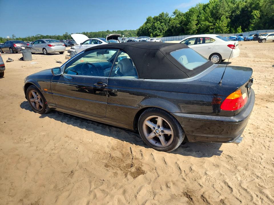 2003 BMW 3er VIN WBABS33473PG91350 COPART salvage auction — MINOR DENT/SCRATCHES, Fl - Certificate Of Title, sold $350 on 2026-07-31 (photo 2)