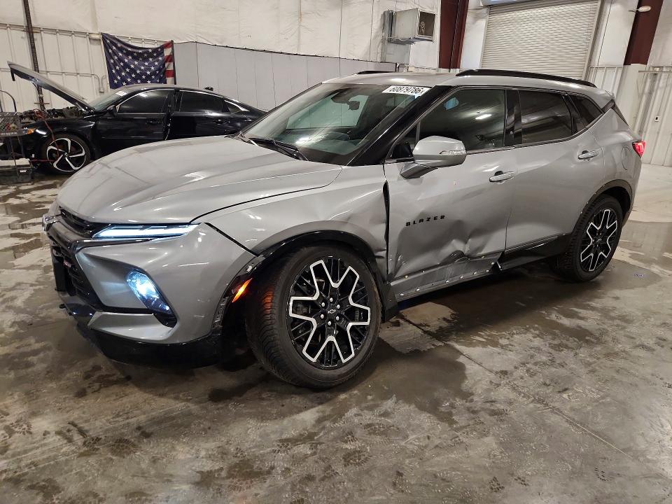 2023 Chevrolet Blazer VIN 3GNKBKRS7PS190649 COPART salvage auction — FRONT END, MN - CERT OF TITLE-SALVAGE, sold $10,600 on 2026-08-17 (photo 1)